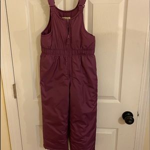 Girls Medium 5/6 Oshkosh B’gosh Snow Pants - LIKE NEW!!